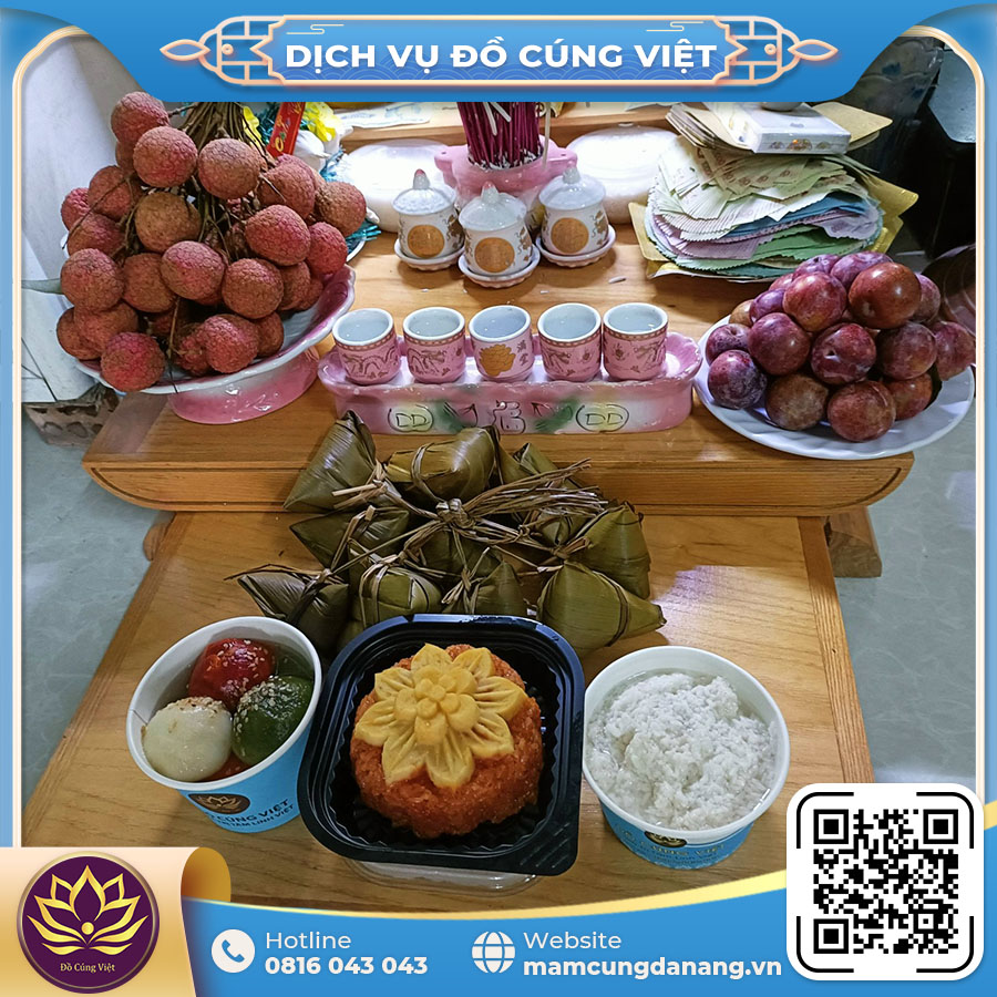 mâm cúng Tết Đoan Ngọ gói cơ bản